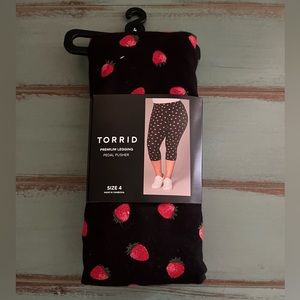 Never unpackaged crop pants.